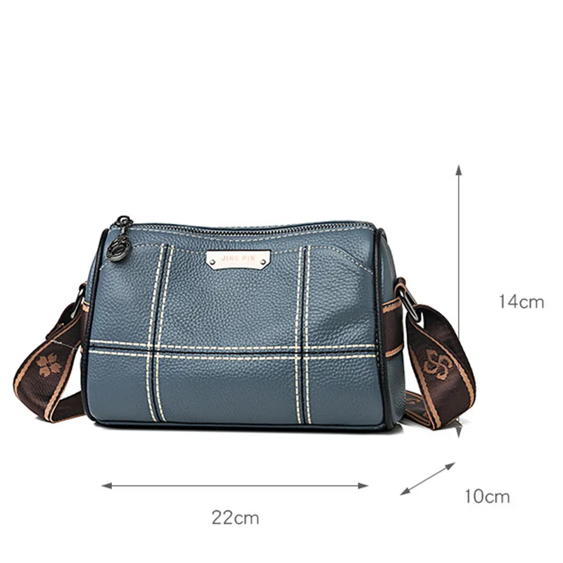 Cowhide Women's Bag 2023 Summer New Leather Soft Leather Single Bag Soft Messenger Bag Luxury Bag Women's Shoulder