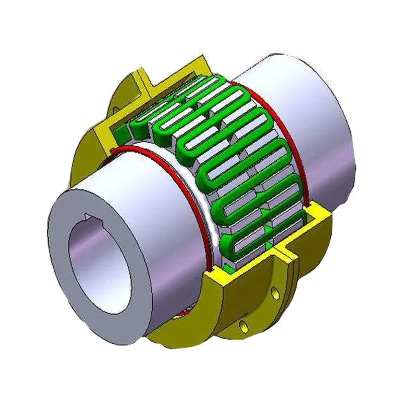 

JSS Flexible grid Coupling Serpentine shaft coupling The bibby flexible with metallic elastic element coupling
