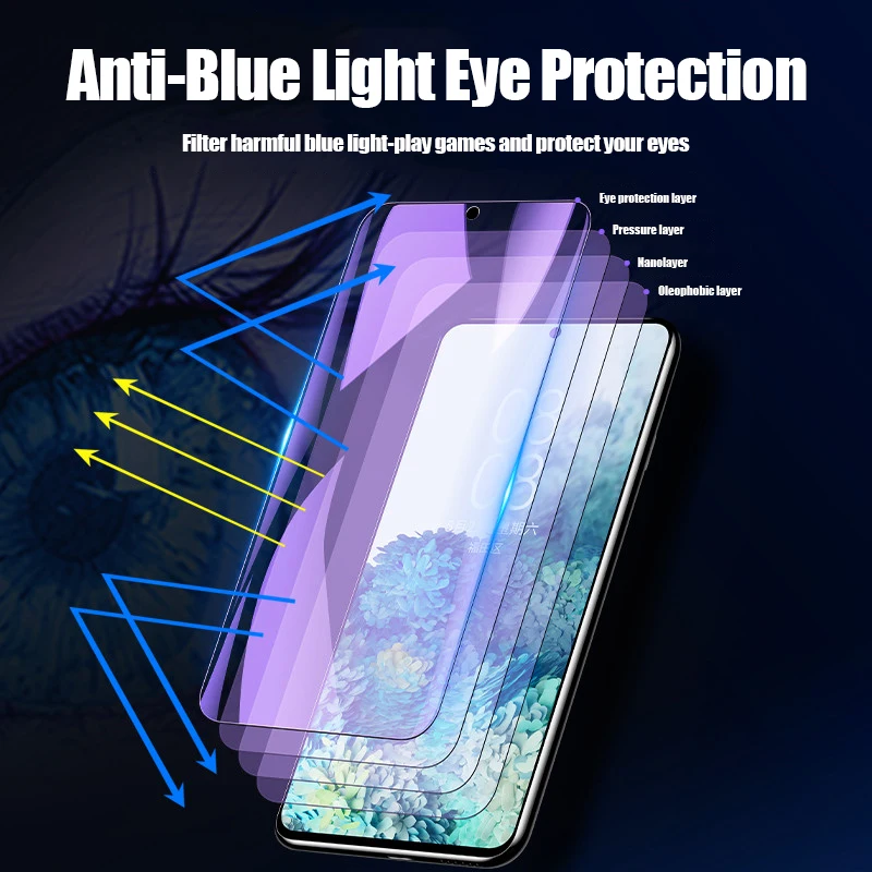 4pcs hydrogel film screen protector for samsung galaxy s10 s20 s9 s8 s21 s22 plus ultra fe note 20 8 9 10 plus screen protector free global shipping