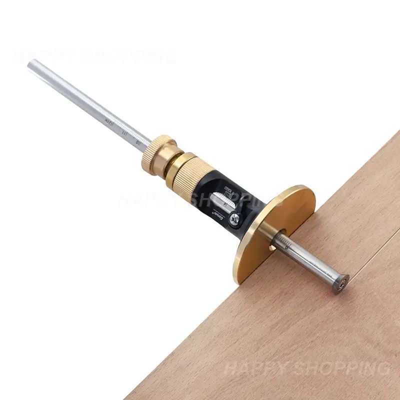 

Pen- Wheel Marking Gauge With Tungsten Carbide Cutter,Woodworking Marking Scriber & Depth Measurement Tool For Carpenter