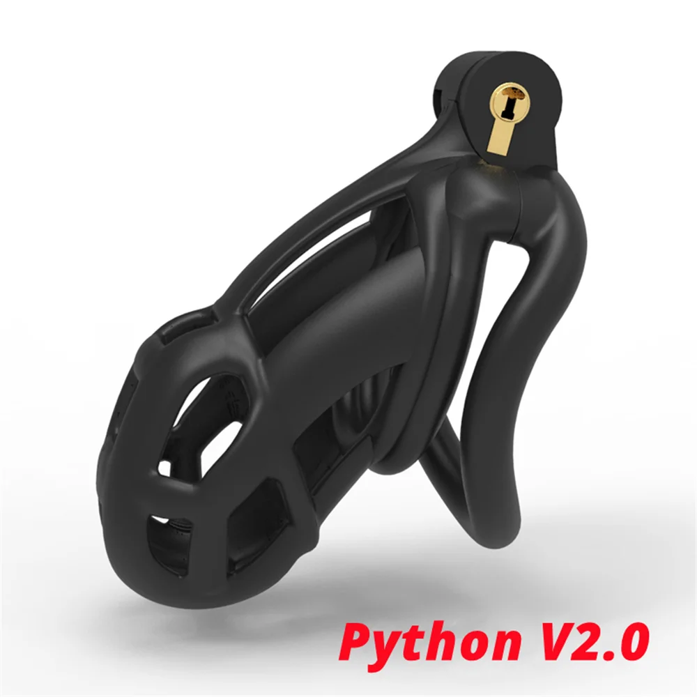 Взрослые игры эргономичная клетка на пенис Запираемые секс-игрушки для мужчин