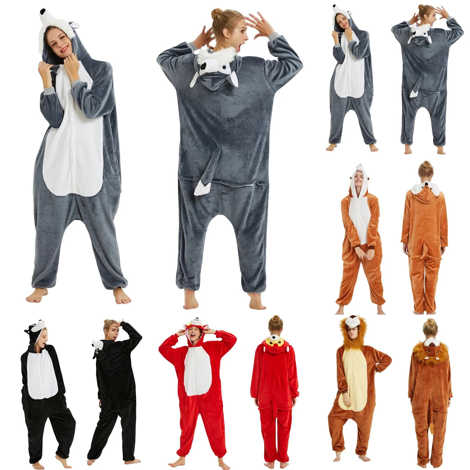 Рисунок 6 - Пижамы-комбинезоны в виде животных