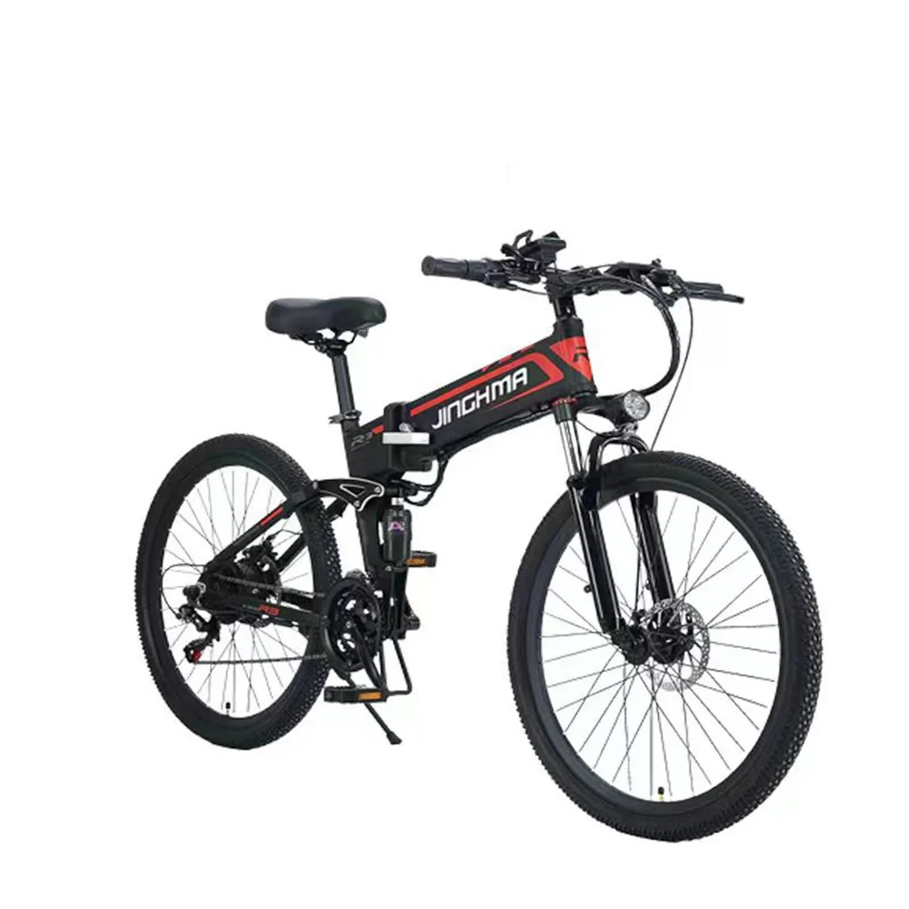 

Assistance Electric Vehicle Unisex Foldable Mountain Style 48V Aluminium Alloy Front And Rear Disc Brakes Adult