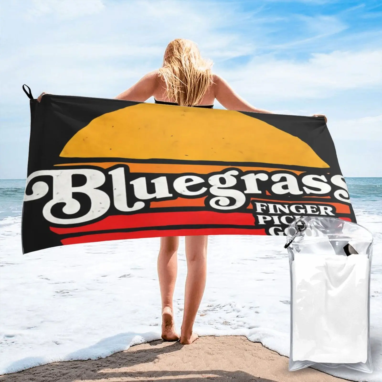 

Bluegrass качественное пляжное полотенце Bluegrass для отпечатков пальцев, детское полотенце, детское полотенце, пляжное полотенце для ванной, пляж...