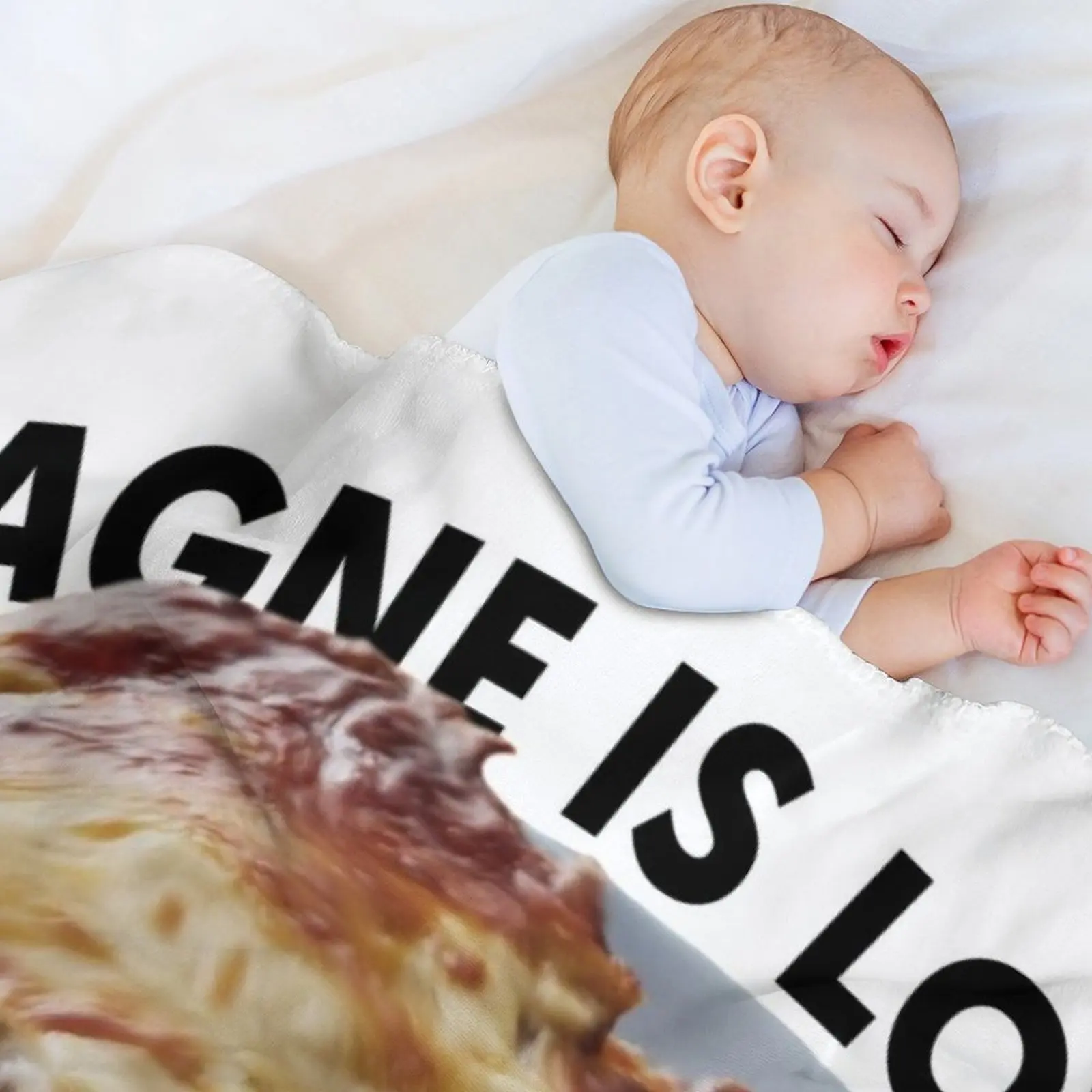 Фото Плед Lasagne Love, устойчивый к выцветанию, прочный плед №3