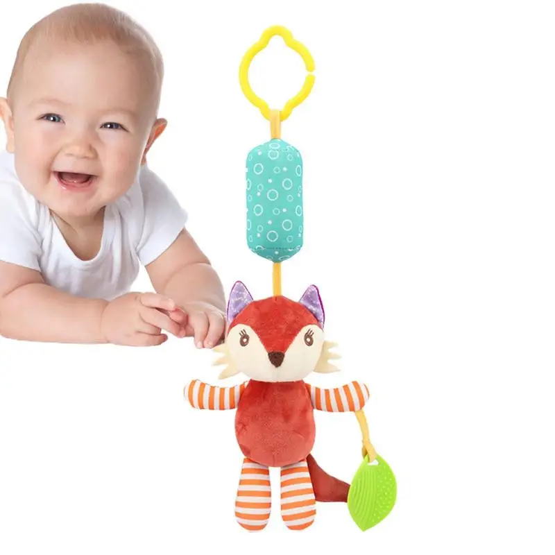 

Hangings Rattle Toys For Babies Colorful Animal Babies Car Toys & Stroller Toys Babies Activity Chime & Teether Stroller Toy