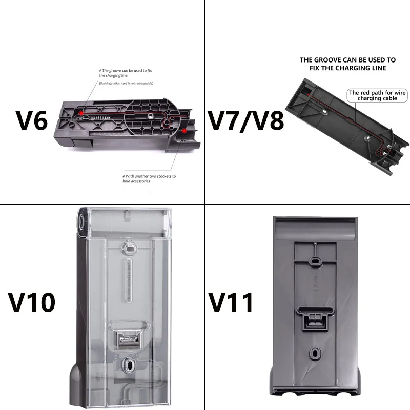 Для пылесоса Dyson V6 V7 V8 V10 V11 стеллаж для хранения Pylons док-станция зарядное