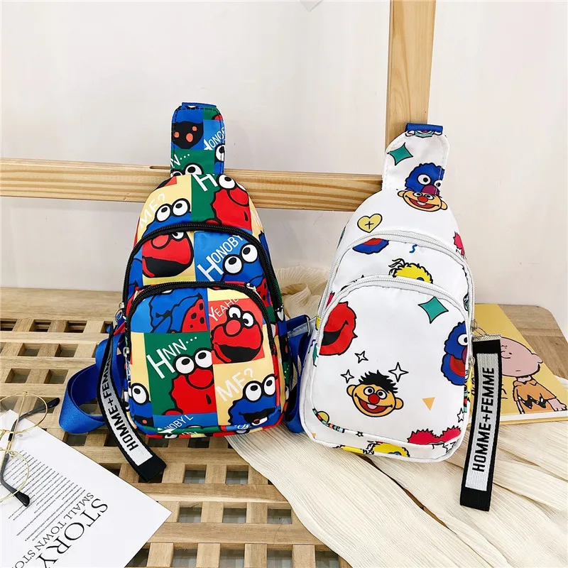 

Kids Chest Bag Cute Girl Boy Fanny Cartoon Anime Print Chest Bag Children Belt Bag Money Pouch Baby Zipper Waist Pack Bum Bag