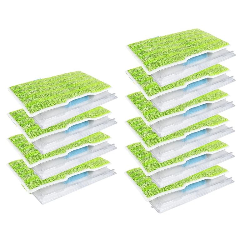 

10PCS Reusable And Washable Mop Pad Replacement Parts For Shark Vacmop VM252 251 250 200 190 Pro Hardwood Floor Vacuum Mops