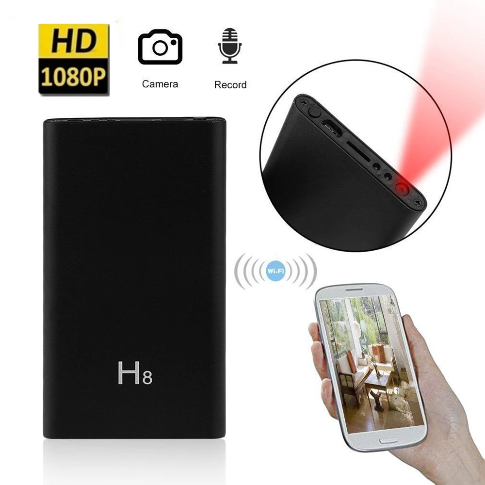 

WiFi Mini Camera Power Bank 1080P Portable Camera 5000mAh Video Recorder Motion Detection Night Vision Real-time Remote Monitor