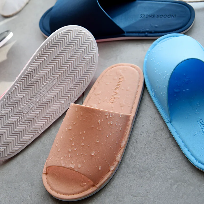 

Bathroom Slippers Female Summer Home Home Couple Slippers Soft Bottom Non-slip Men's Indoor Sandals and Slippers GYB