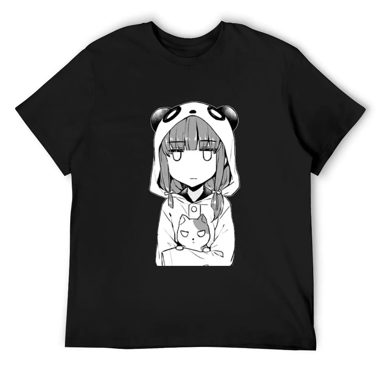 Футболка Kaede Azusagawa Expressionless футболки с рисунком хлопковые мужская футболка