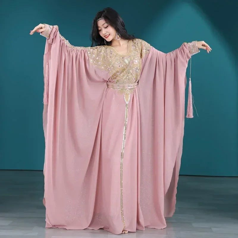 Костюм для соревнований и сцены новый костюм в восточном стиле выступлений халат