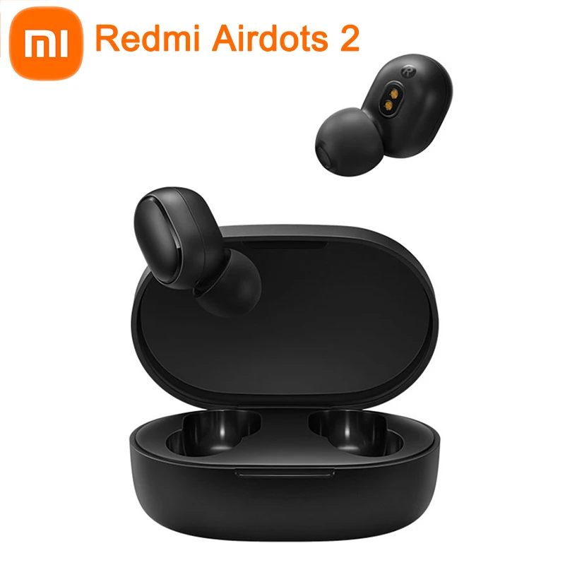 

Original Xiaomi Redmi Airdots 2 CN Version Bluetooth Earphone Mi True Wireless Earbuds Basic 2 BT 5.0 Noise Reduction Headset