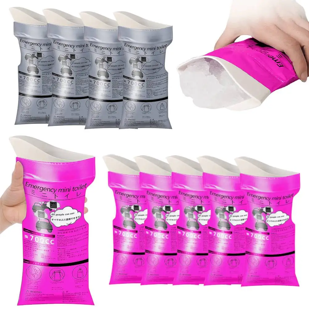 

1-6 шт., Портативная сумка для мочи, 700 мл