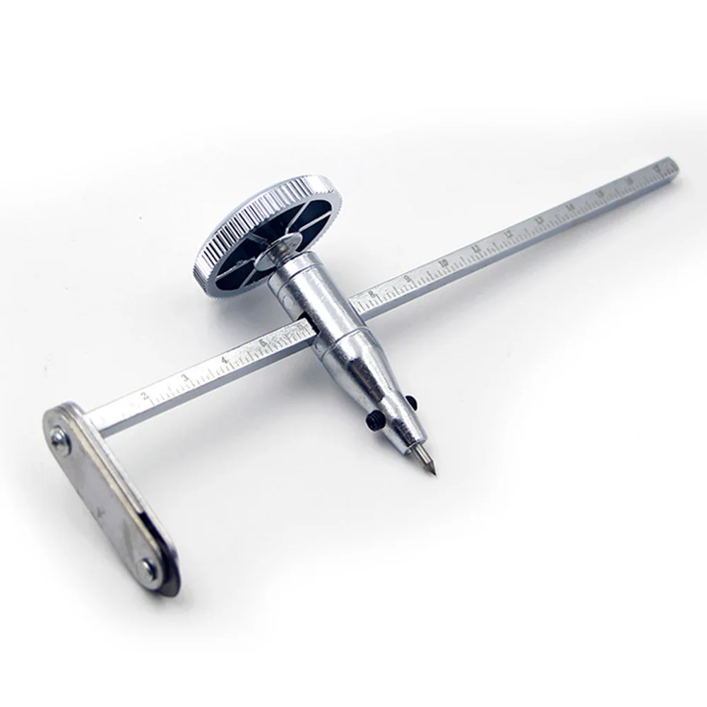 

DIY Plasterboard Durable Metal Light Fixtures Pipes Silver Fixed Tool Circle Cutter Portable Adjustable Screw Knob Round Holes