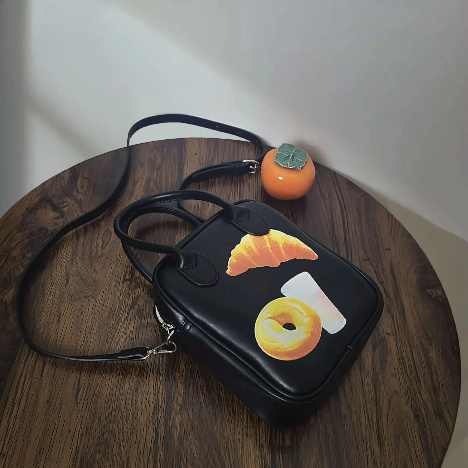 

PU Women Bag Design Crossbody Bag Versatile Shoulder Bags Female Printed Small Square Bag Messenger Bag sac