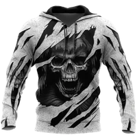 beautiful skull tattoo 3d full body print unisex luxury hoodie men sweatshirt zipper pullover casual jacket sportswear 172