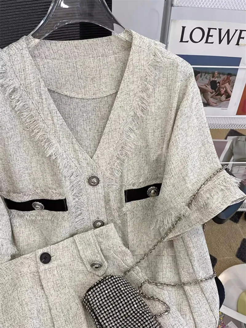 Женский небольшой очаровательный ветрозащитный костюм Новинка лета