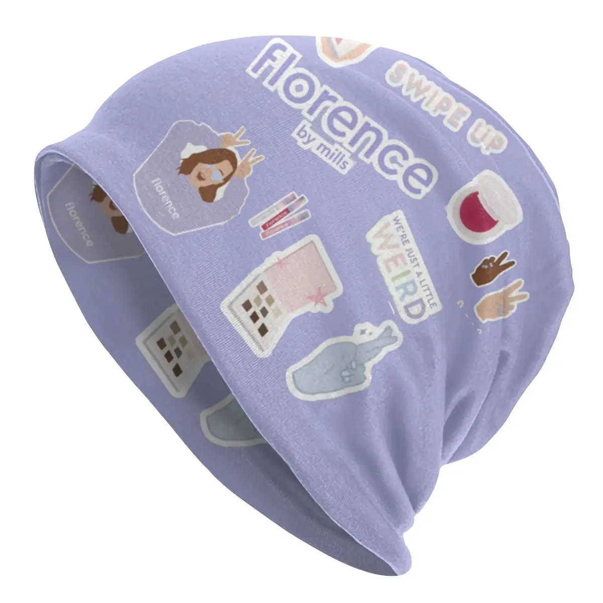 

Уличная одежда, зимние теплые женские и мужские вязаные шапки, унисекс, взрослые шапки с рисунком Флоренции мельницы, облегающие шапки, шапк...