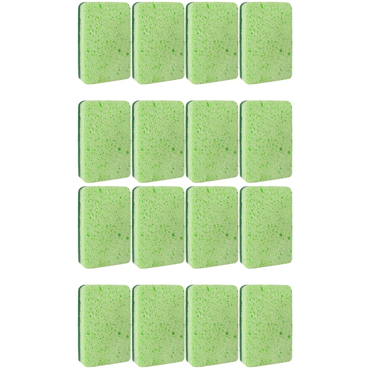 

16 pcs Wood Pulp Sponge Dish Washing Sponges Dish Cleaning Sponges Scrubbers