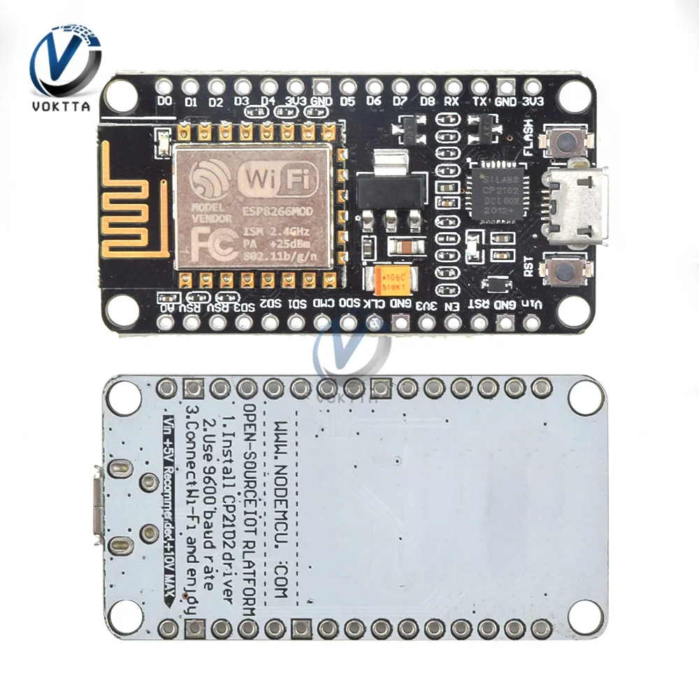 CP2102 NodeMCU Lua V2 ESP8266 ESP-12E WIFI IoT макетная плата основанная на стандартном беспроводном