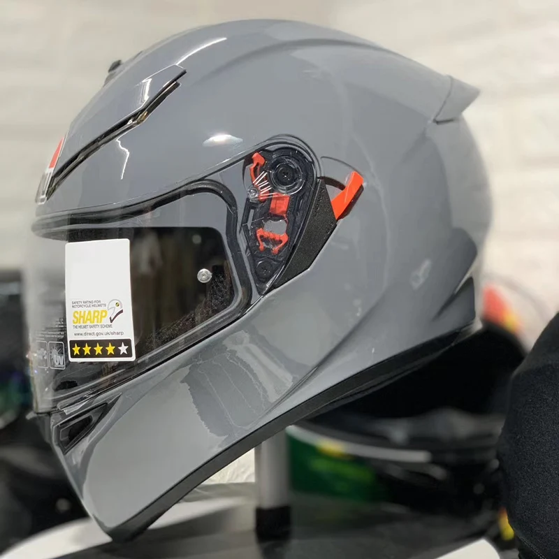 

Мотоциклетный шлем K3 SV, полнолицевый серый шлем для езды на мотоцикле