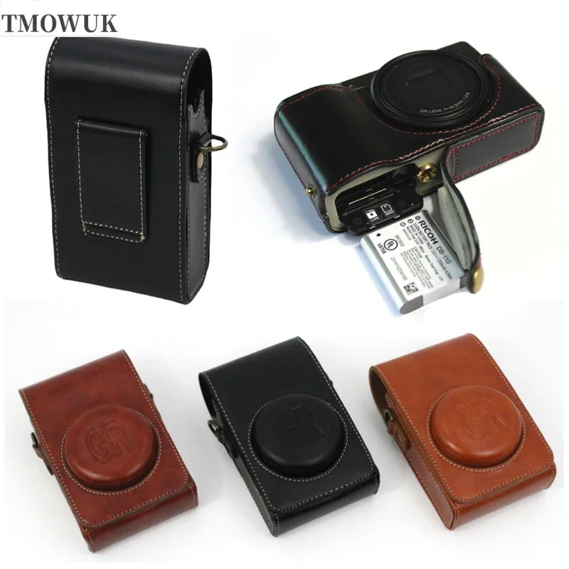 Для GRii GRiii GRiiix полунижняя базовая крышка из искусственной кожи чехол для Ricoh GR3 GR2