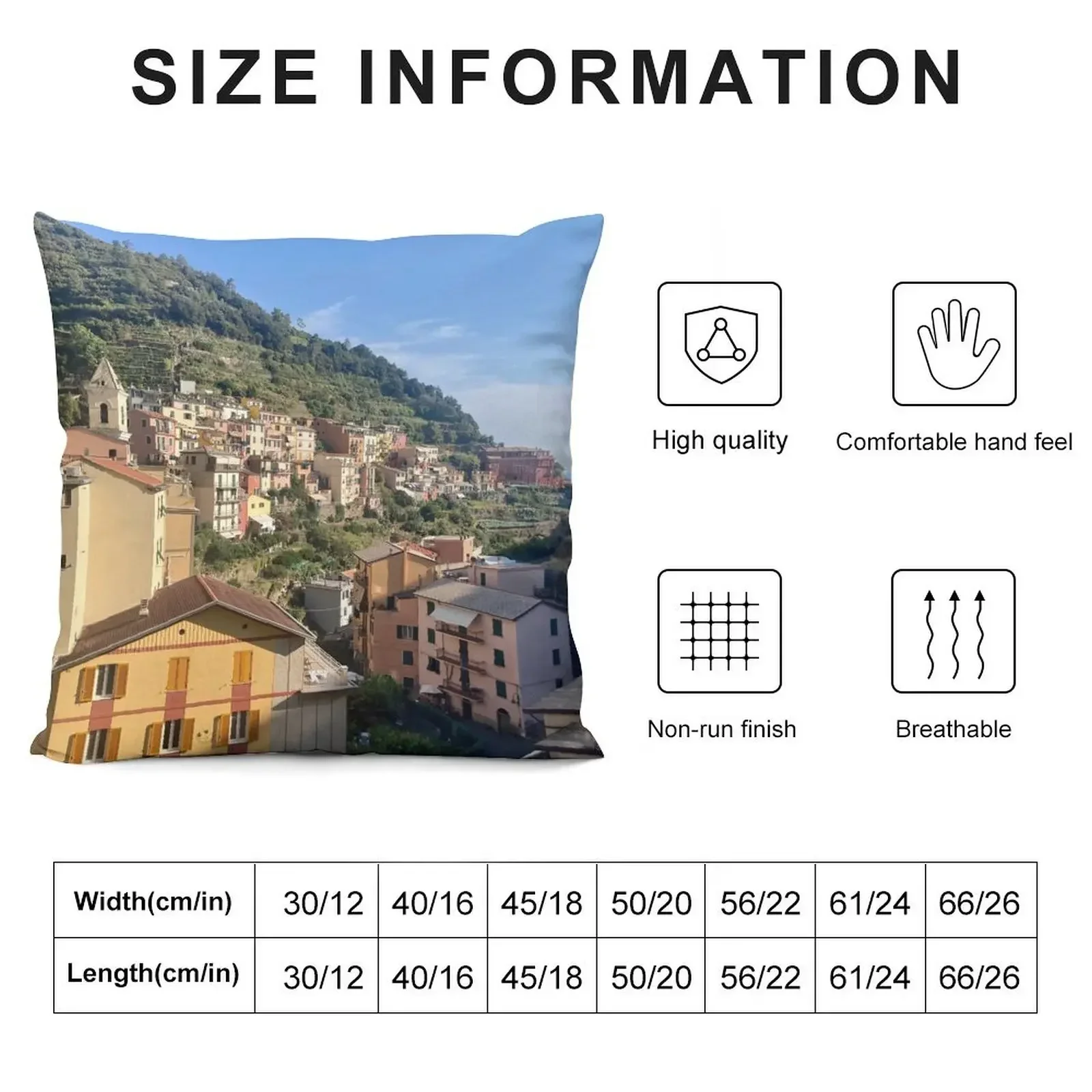 Декоративная подушка Manarola Cinque Terre эластичный чехол для диванных подушек дивана