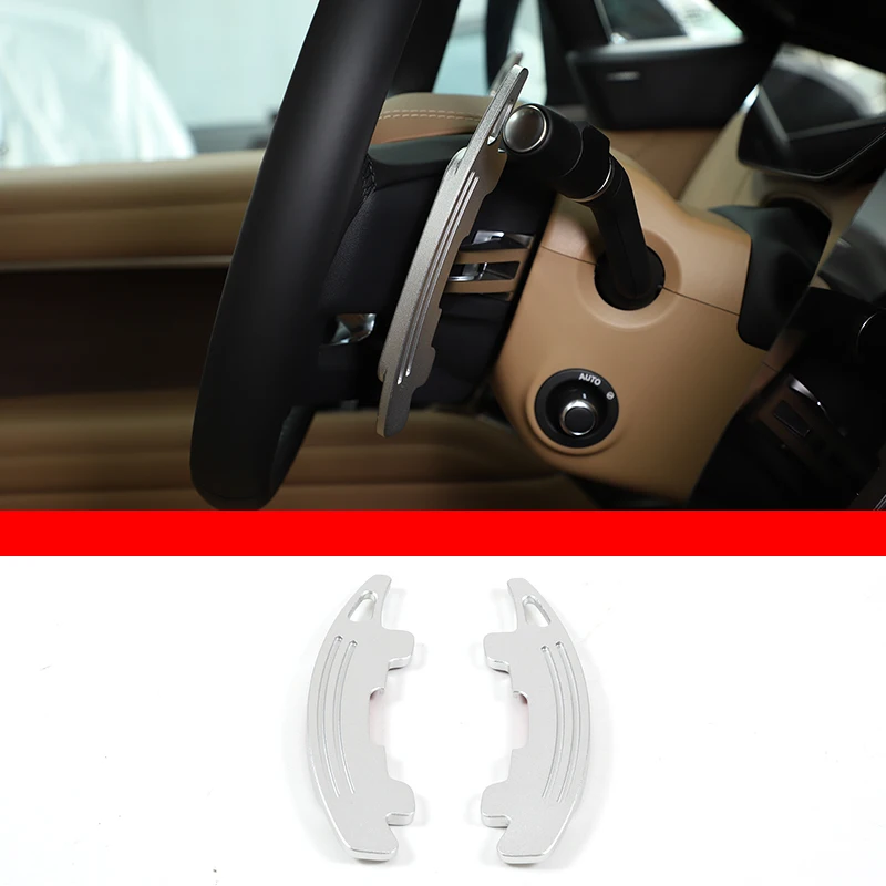 Для 2023 Land Rover Range Sport Jaguar из алюминиевого сплава серебряное Автомобильное рулевое