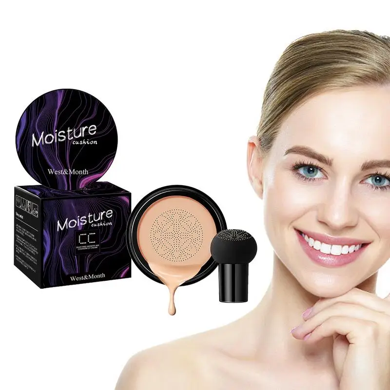 

Air Cushion CC Cream Mushroomhead Foundation Mushroom Head Air Cushion CC Cream Foundation Moisturizing Long Natural Concealer