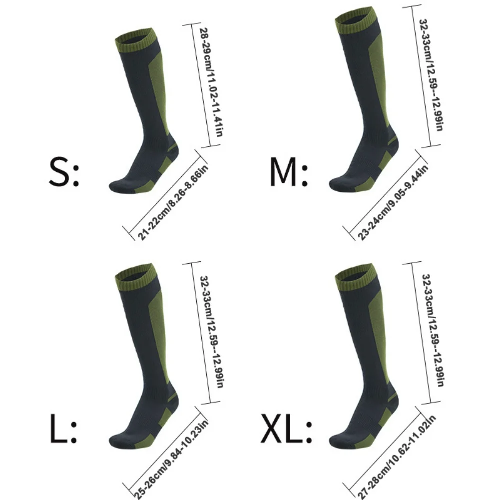 Leg Waterproof Camping Cycling Ski Adventure Mountaineering Warm Daily Outdoor Sports Socks Hiking Wading