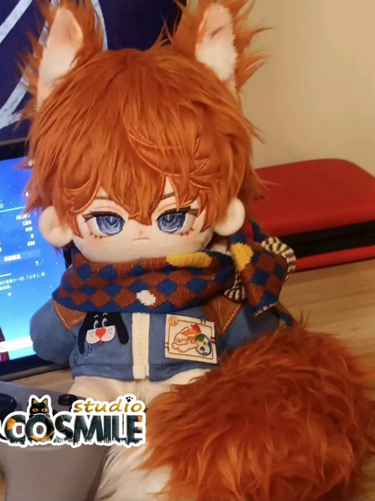 

Genshin Impact Tartaglia Ajax アヤックス 아약스 Cute Stuffed Plushie 20cm Plush Doll Body Clothes Costume Toy Sa RP