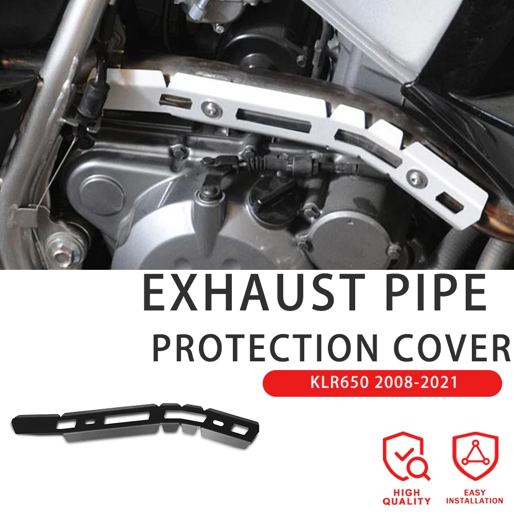 

Защитный экран для глушителя выхлопных газов, защитная крышка для Kawasaki KLR650 2008-2021 2017 2018 2019 2020, Защитный колпачок для выхлопной трубы KLR 650