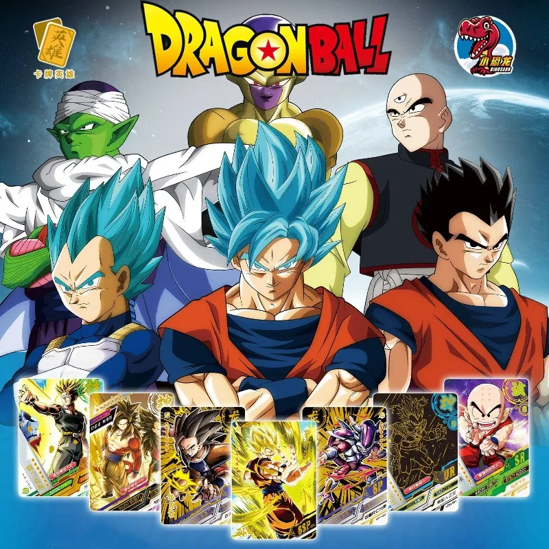 Фото Оригинальная коллекционная карта Dragon Ball: обычная карта персонажа, памятная карта SR, многослойная памятная карта персонажа SSR, игрушки, подарки №4