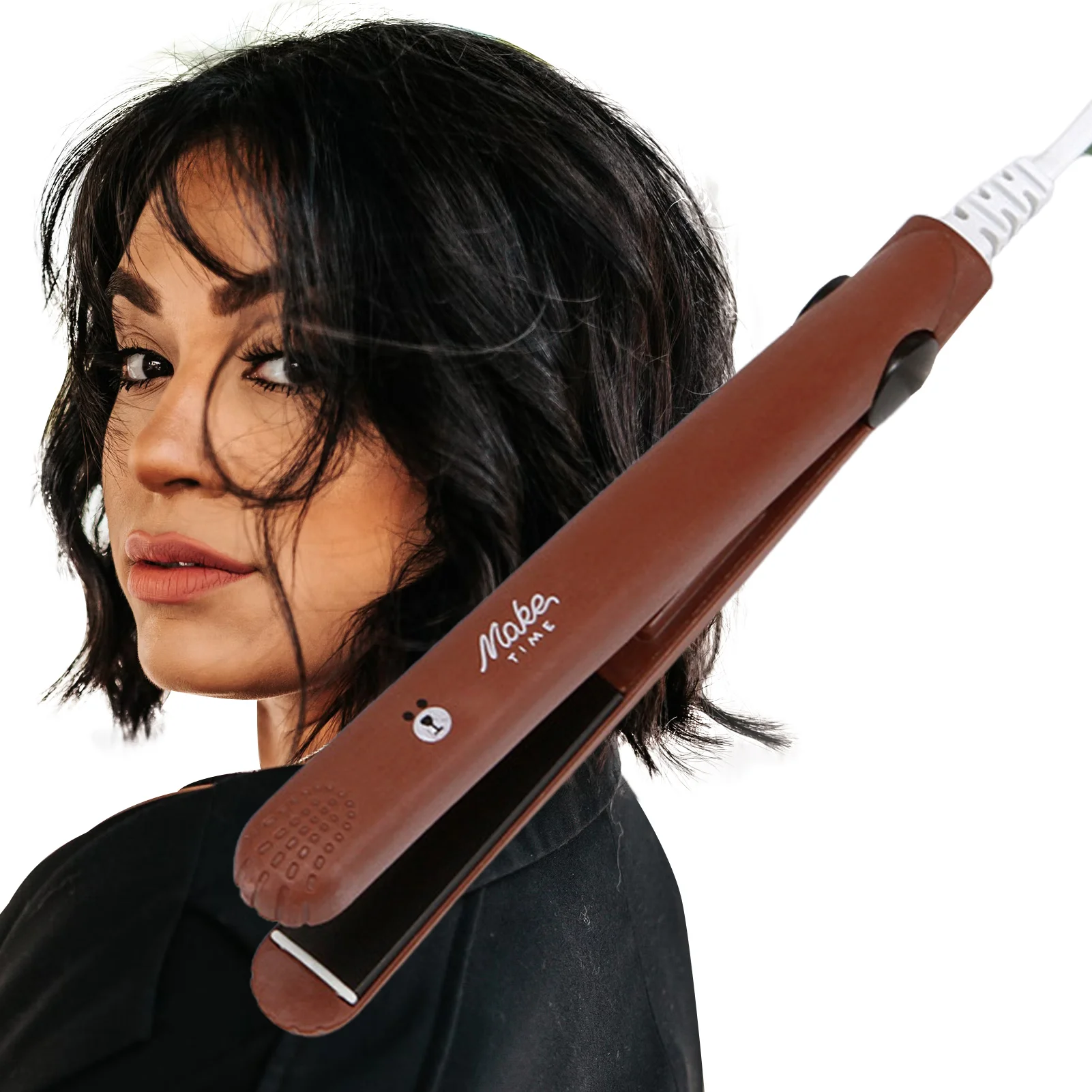 

Mini Hair Straightener 2 In 1 Curly Straight Hair Curling Iron 2 In1 For Short Hair Travel Flat Iron For Bangs Wet And Dry Use