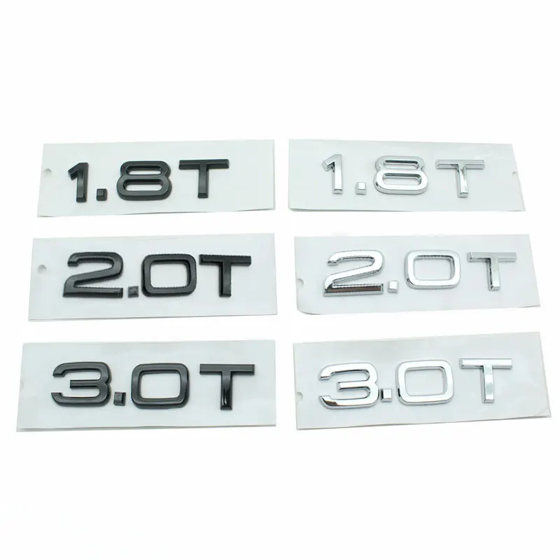 Автомобильная наклейка для Audi A3 A4 A5 A6 A7 Q3 Q5 Q7 S4 S5 с логотипом на заднюю часть