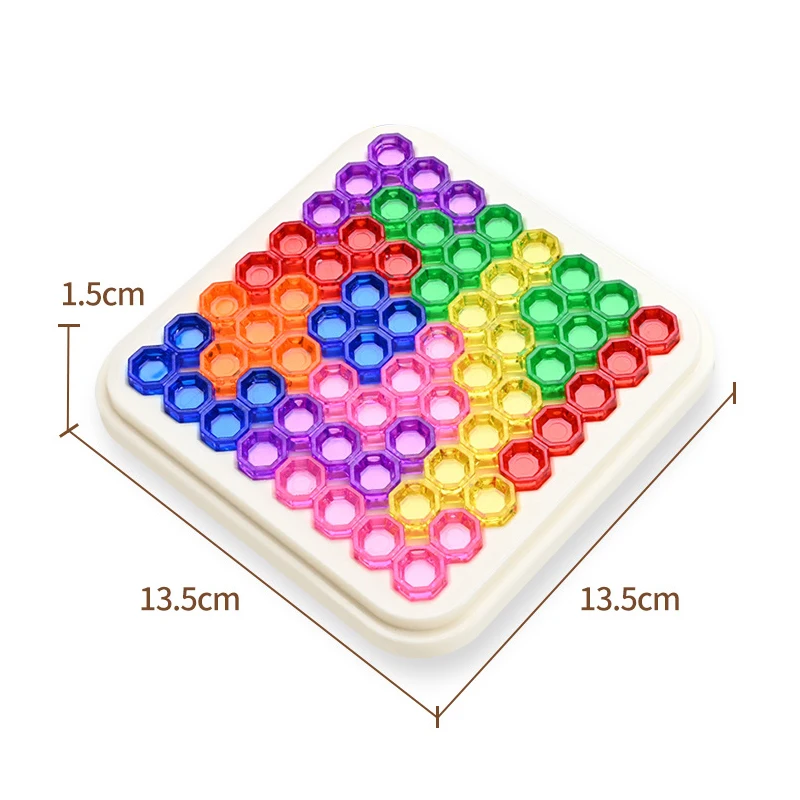 Детские обучающие игрушки геометрический судоку 3D пазл настольная игра 40