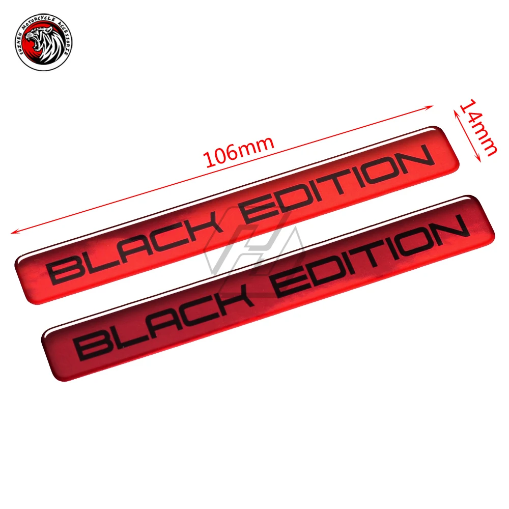 

Black Edition Sticker Motorcycle Tank Decal Fit for BMW R1100 R1200 R1150 triumph tiger kawasaki vespa GTS 250 300 sprint 150