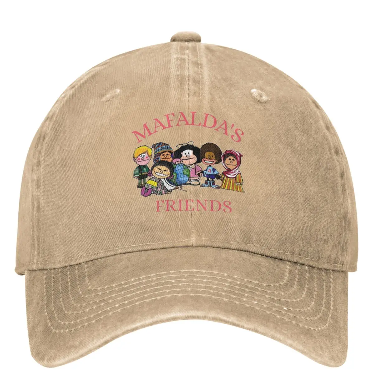 Mafaldas Friends Повседневная Бейсболка популярная комиксная Кепка-тракер