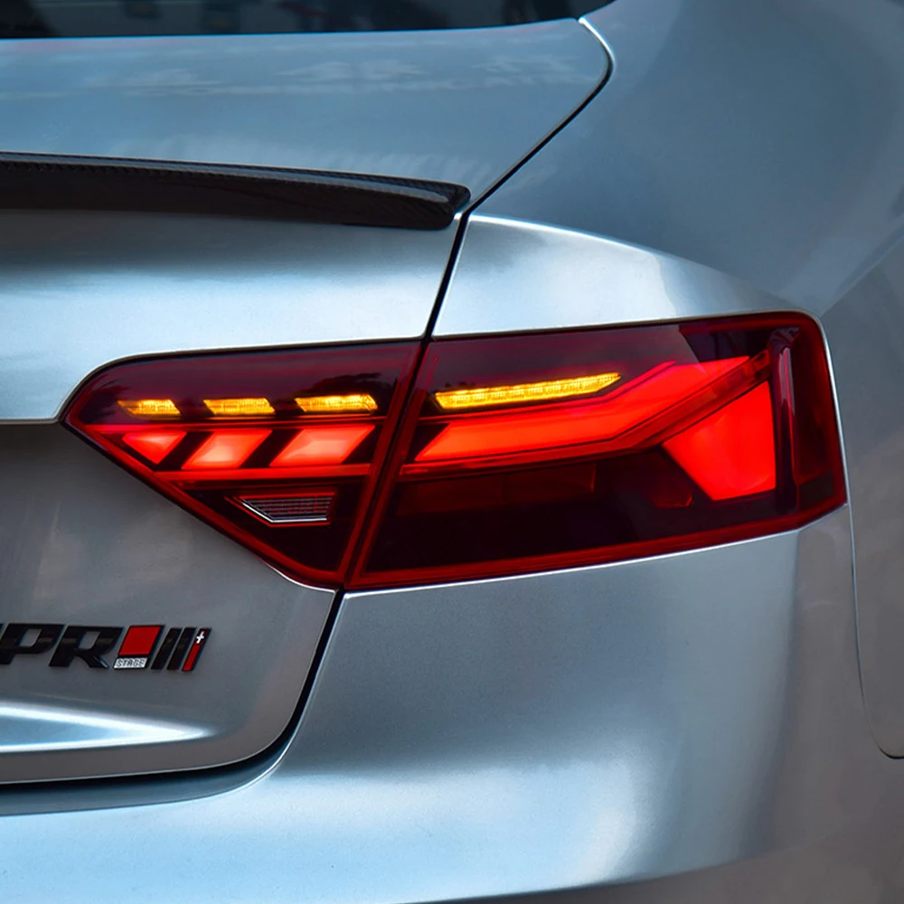 Автомобильные задние фонари в сборе для Audi A5 A5L S5 RS5 2008-2016 светодиодные