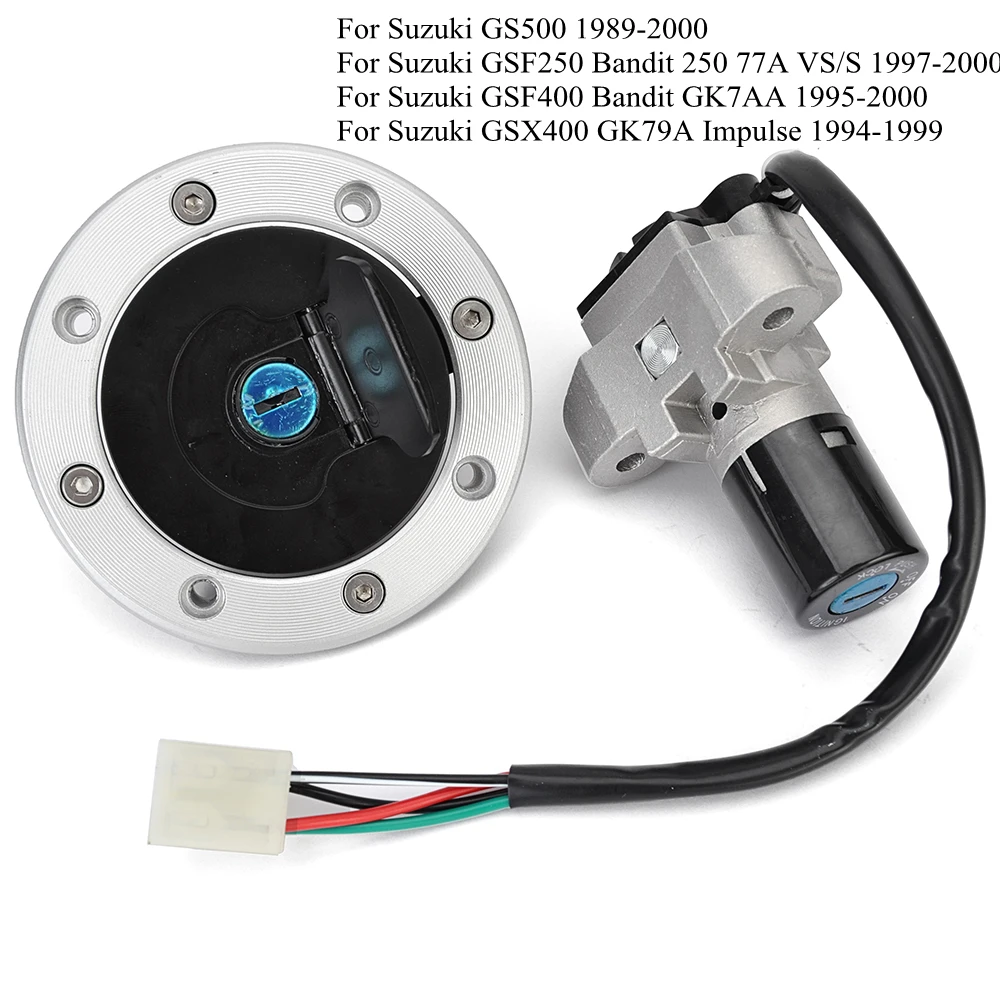 Переключатель зажигания для Suzuki GSF400 GSF250 Bandit 250 GK7AA GSX400 GK79A Impulse GS500 GSF 400 GS 500