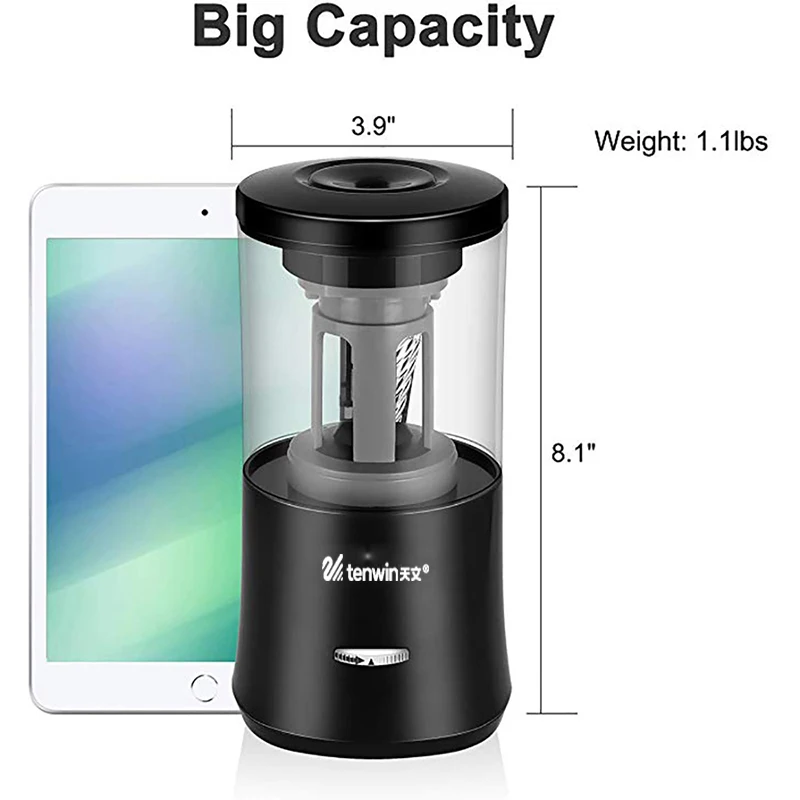 Электрическая автоматическая точилка для карандашей сверхмощная Механическая