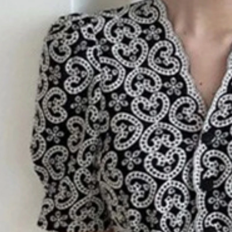 

2023 Summer Vintage Embroidered V-Neck Women Long Dress