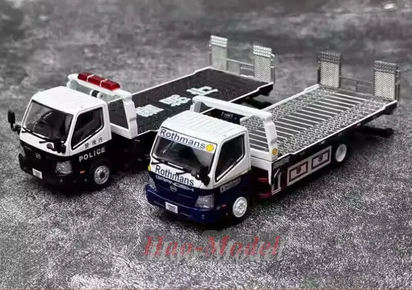 Уникальная модель 1:64 для Hino300 Dutro литая под давлением автомобиля из сплава