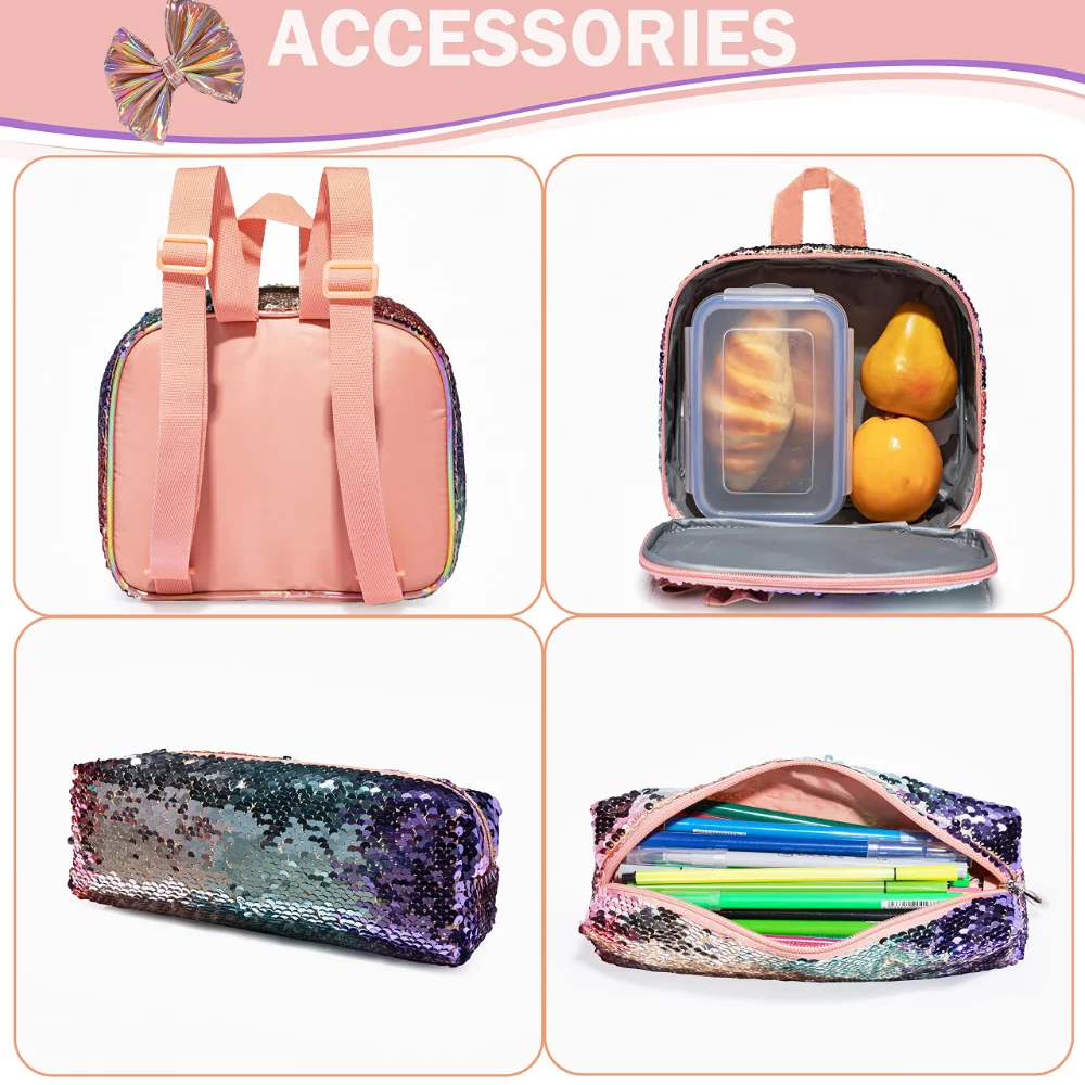 Bikab 3 In 1 Kids Bags School Bags  Children School Bags for Girl 16