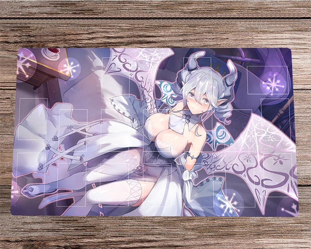 

YuGiOh Playmat Silver Sentinel CCG TCG Mat Trading Card Game Mat Board Game Playmat Anime Desk Pad Mousepad & Free Bag 60x35cm