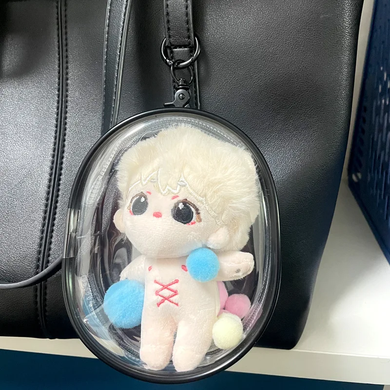 Прозрачная сумка Lawaia с брелоком набор из 5 прозрачных фигурок 10 см для ваших кукол
