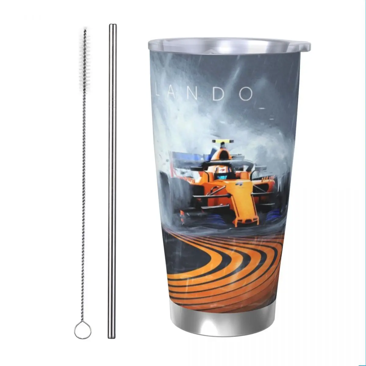 Чашка Landos Norris 20 унций автомобильная кружка большой емкости герметичная чашка для