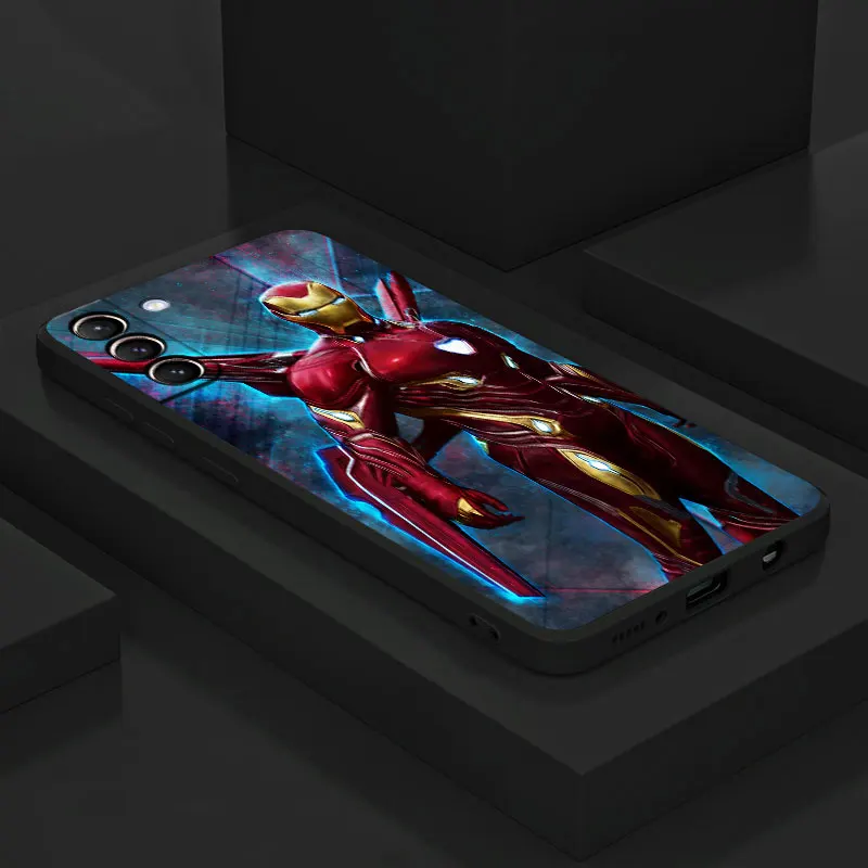 Чехол для Samsung Galaxy S23 S22 Ultra S20 S21 FE S10 Plus S9 S10E S8 S7 мягкий черный чехол из ТПУ телефона